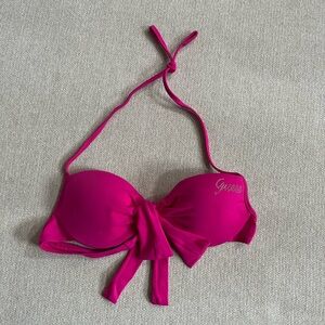 GUESS Pink Bikini Top